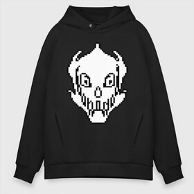 Мужское худи Oversize хлопок с принтом UNDERTALE , френч-терри — 70% хлопок, 30% полиэстер. Мягкий теплый начес внутри —100% хлопок | боковые карманы, эластичные манжеты и нижняя кромка, капюшон на магнитной кнопке | asriel dreemurr | chara | frisk | gaster blaster | sans | undertale | азриэль дримурр | андертейл | андрайн | гастер | меттатон | санс | фриск | чара