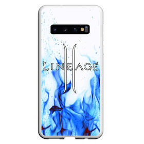 Чехол для Samsung Galaxy S10 с принтом LINEAGE 2 , Силикон | Область печати: задняя сторона чехла, без боковых панелей | armor | characters | erak note | kim sung hwan | lineage | lineage 2 | lineage antharas | lineage eternal | minimalism | shield | twilight resistance | warrior | персонажи