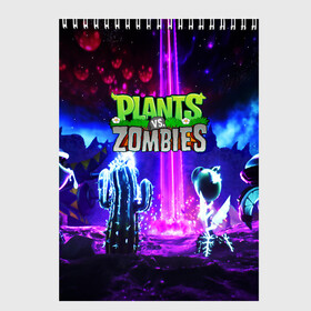 Скетчбук с принтом PLANTS VS ZOMBIES , 100% бумага
 | 48 листов, плотность листов — 100 г/м2, плотность картонной обложки — 250 г/м2. Листы скреплены сверху удобной пружинной спиралью | garden warfare | plants | plants vs. zombies | plants vs. zombies: garden warfare | popcap | zombies | кактус | картошка | подсолнух | растения против зомби | сад