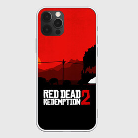 Чехол для iPhone 12 Pro Max с принтом RDR 2 , Силикон |  | arthur morgan | cowboy | online | red dead online | red dead redemption 2 | rockstar games | wild west | артур морган | бандит | вестерн | винтовка | дикий запад | ковбой | рокстар