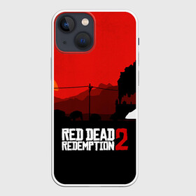 Чехол для iPhone 13 mini с принтом RDR 2 ,  |  | arthur morgan | cowboy | online | red dead online | red dead redemption 2 | rockstar games | wild west | артур морган | бандит | вестерн | винтовка | дикий запад | ковбой | рокстар