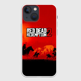 Чехол для iPhone 13 mini с принтом RDR 2 ,  |  | arthur morgan | cowboy | online | red dead online | red dead redemption 2 | rockstar games | wild west | артур морган | бандит | вестерн | винтовка | дикий запад | ковбой | рокстар