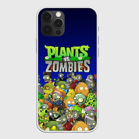 Чехол для iPhone 12 Pro Max с принтом PLANTS VS ZOMBIES , Силикон |  | battle | plants | plants vs zombies | pvsz | vs | zombies | растения против зомби