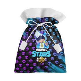 Подарочный 3D мешок с принтом Brawl Stars LEON , 100% полиэстер | Размер: 29*39 см | brawl | brawl stars | crow | leon | stars | бравл | бравл старс | браво старс | игра | компьютерная | кров | леон | онлайн | старс