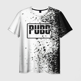 Мужская футболка 3D с принтом PUBG. , 100% полиэфир | прямой крой, круглый вырез горловины, длина до линии бедер | playerunknowns battlegrounds | pubg | игра | шутер