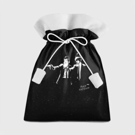 Подарочный 3D мешок с принтом Pulp Fiction , 100% полиэстер | Размер: 29*39 см | pulp fiction | криминальное чтиво | сэмюел л джексон | тарантино | ума турман