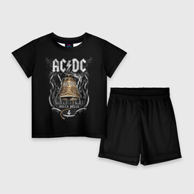 Детский костюм с шортами 3D с принтом AC DC ,  |  | Тематика изображения на принте: ac dc | acdc | acdc ас дс | австралийская | ангус янг | асдс | блюз | группа | крис слэйд | метал | молния | музыка | певцы | рок | рок н ролл | стиви янг | хард | хардрок | эксл роуз
