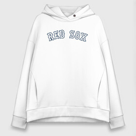 Женское худи Oversize хлопок с принтом Red sox , френч-терри — 70% хлопок, 30% полиэстер. Мягкий теплый начес внутри —100% хлопок | боковые карманы, эластичные манжеты и нижняя кромка, капюшон на магнитной кнопке | red sox | rsac | бейсбол | бостон | красные носки | массачусетс | профессиональная бейсбольная | спорт | улетай | утекай