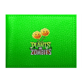 Обложка для студенческого билета с принтом PLANTS VS ZOMBIES , натуральная кожа | Размер: 11*8 см; Печать на всей внешней стороне | battle | plants | plants vs zombies | pvsz | vs | zombies | растения против зомби