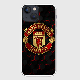 Чехол для iPhone 13 mini с принтом МАНЧЕСТЕР ЮНАЙТЕД ,  |  | manchester united | mufc | red devils | красные дьяволы | манчестер юнайтед | футбольный клуб