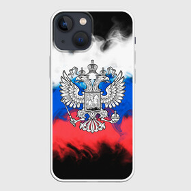 Чехол для iPhone 13 mini с принтом RUSSIA 2019 ,  |  | russia | russia sport | россия спорт | русский | спорт | триколор | флаг | я русский