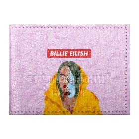 Обложка для студенческого билета с принтом BILLIE EILISH , натуральная кожа | Размер: 11*8 см; Печать на всей внешней стороне | Тематика изображения на принте: bad guy | billie | eilish | ocean eyes | айлиш | билли | девушка | певица | эйлиш