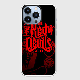 Чехол для iPhone 13 Pro с принтом МАНЧЕСТЕР ЮНАЙТЕД ,  |  | Тематика изображения на принте: manchester united | mufc | red devils | красные дьяволы | манчестер юнайтед | футбольный клуб