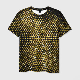 Мужская футболка 3D с принтом БЛЕСТКИ , 100% полиэфир | прямой крой, круглый вырез горловины, длина до линии бедер | 