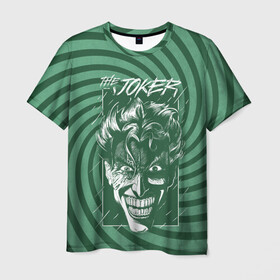 Мужская футболка 3D с принтом The Joker , 100% полиэфир | прямой крой, круглый вырез горловины, длина до линии бедер | batman | dc | dc джокер | detective comics | harley | joker | shtatjoker | the joker | бетмен | джокер | злодей | харли
