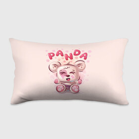 Подушка 3D антистресс с принтом PANDA , наволочка — 100% полиэстер, наполнитель — вспененный полистирол | состоит из подушки и наволочки на молнии | Тематика изображения на принте: bear | bright | funny | panda | веселый | забавный | мишка | панда | прикольный | смешной | яркий