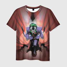 Мужская футболка 3D с принтом The Joker Show , 100% полиэфир | прямой крой, круглый вырез горловины, длина до линии бедер | batman | dc | dc джокер | detective comics | harley | joker | shtatjoker | the joker | бетмен | джокер | злодей | харли