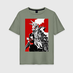 Женская футболка хлопок Oversize с принтом Babymetal fan art , 100% хлопок | свободный крой, круглый ворот, спущенный рукав, длина до линии бедер
 | heavy | japan | kawaii | metal | music | rock | кавай | метал | музыка | рок | хэви | япония