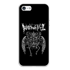 Чехол для iPhone 5/5S матовый с принтом BABYMETAL , Силикон | Область печати: задняя сторона чехла, без боковых панелей | babymetal | heavy | japan | kawaii | metal | moametal | su metal | yuimetal | бэбимэтал | каваий | кикути | металл | мидзуно | моа | накамото | судзука | тяжёлый | хеви метал | юи | япония