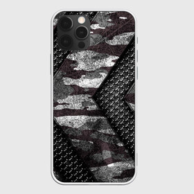 Чехол для iPhone 12 Pro Max с принтом Камуфляжная 3D броня , Силикон |  | texture | абстракт | абстракция | армия | броня | защита | защитник | камуфляж | кольчуга | текстура | узор | цепи