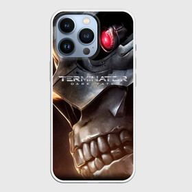 Чехол для iPhone 13 Pro с принтом Terminator Dark Fate ,  |  | Тематика изображения на принте: dark fate | ill be back | terminator | арнольд шварценеггер | киборг | надпись | темные судьбы | терминатор | терминатор 2019 | терминатор темные судьбы | фильм | шварцнегер