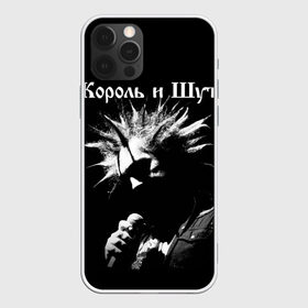 Чехол для iPhone 12 Pro Max с принтом Король и Шут + Анархия (спина) , Силикон |  | skull | киш | король | король и шут | михаил горшенев | черепа | шут