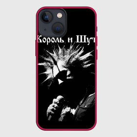 Чехол для iPhone 13 mini с принтом Король и Шут + Анархия (спина) ,  |  | skull | киш | король | король и шут | михаил горшенев | черепа | шут