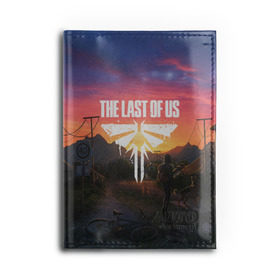 Обложка для автодокументов с принтом THE LAST OF US , натуральная кожа |  размер 19,9*13 см; внутри 4 больших “конверта” для документов и один маленький отдел — туда идеально встанут права | cicadas | fireflies | naughty dog | the last of us | the last of us part 2 | джоэл | последние из нас | цикады | элли