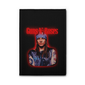 Обложка для автодокументов с принтом Guns n roses + Спина  , натуральная кожа |  размер 19,9*13 см; внутри 4 больших “конверта” для документов и один маленький отдел — туда идеально встанут права | axl rose | geffen records | gnr | guns | rock | roses | slash | гансы | пистолеты | розы | рок | слеш | эксл роуз