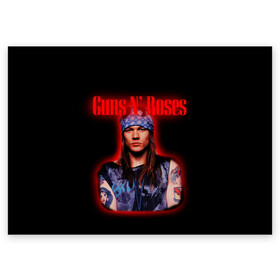 Поздравительная открытка с принтом Guns n roses + Спина  , 100% бумага | плотность бумаги 280 г/м2, матовая, на обратной стороне линовка и место для марки
 | axl rose | geffen records | gnr | guns | rock | roses | slash | гансы | пистолеты | розы | рок | слеш | эксл роуз