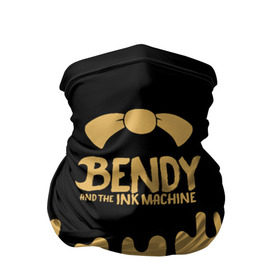 Бандана-труба 3D с принтом Bendy And The Ink Machine , 100% полиэстер, ткань с особыми свойствами — Activecool | плотность 150‒180 г/м2; хорошо тянется, но сохраняет форму | Тематика изображения на принте: bendy | bendy and the ink machine | бенди | бени | бенни | детская | детям | игра | капли | компьютерная игра | краска | машина | подтеки | розовая | ужастик