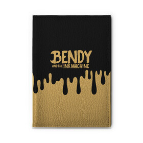 Обложка для автодокументов с принтом Bendy And The Ink Machine , натуральная кожа |  размер 19,9*13 см; внутри 4 больших “конверта” для документов и один маленький отдел — туда идеально встанут права | bendy | bendy and the ink machine | бенди | бени | бенни | детская | детям | игра | капли | компьютерная игра | краска | машина | подтеки | розовая | ужастик