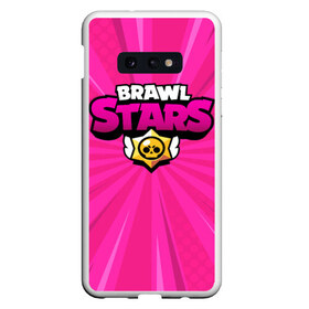 Чехол для Samsung S10E с принтом Brawl Stars , Силикон | Область печати: задняя сторона чехла, без боковых панелей | brawl | bs | clash line | fails | funny | leon | moments | stars | supercell | tick | бой | босс | бравл | броубол | бс | драка | звезд | осада | поззи | сейф | старс | цель