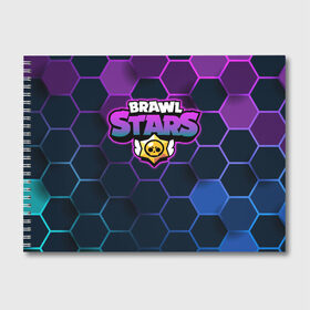 Альбом для рисования с принтом Brawl Stars , 100% бумага
 | матовая бумага, плотность 200 мг. | brawl | bs | clash line | fails | funny | leon | moments | stars | supercell | tick | бой | босс | бравл | броубол | бс | драка | звезд | осада | поззи | сейф | старс | цель