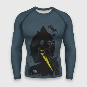 Мужской рашгард 3D с принтом Batman ,  |  | bat man | batman | batman comics | caped crusader | cat woman | catwoman | comics | dark knight | shtatbat | бетмен | брюс уэйн | бэт мен | бэтмен | женщина кошка | тёмный рыцарь