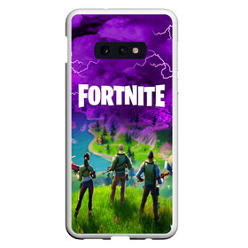 Чехол для Samsung S10E с принтом FORTNITE STROM , Силикон | Область печати: задняя сторона чехла, без боковых панелей | Тематика изображения на принте: fortnite | fortnite 2 | fortnite x | marshmello | strom | маршмелло | фортнайт | фортнайт 2 | фортнайт глава 2 | шторм