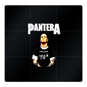 Магнитный плакат 3Х3 с принтом Pantera , Полимерный материал с магнитным слоем | 9 деталей размером 9*9 см | american | anselmo | havy metal | pantera | philip anselmo | trash metal | ансельмо | пантера | фил ансельмо