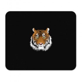 Коврик для мышки прямоугольный с принтом Могучий тигр , натуральный каучук | размер 230 х 185 мм; запечатка лицевой стороны | Тематика изображения на принте: 