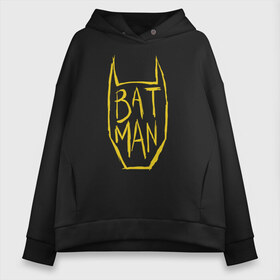 Женское худи Oversize хлопок с принтом Batman , френч-терри — 70% хлопок, 30% полиэстер. Мягкий теплый начес внутри —100% хлопок | боковые карманы, эластичные манжеты и нижняя кромка, капюшон на магнитной кнопке | bat man | batman | batman comics | caped crusader | comics | dark knight | бетмен | брюс уэйн | бэт мен | бэтмен | тёмный рыцарь