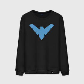 Мужской свитшот хлопок с принтом Nightwing , 100% хлопок |  | batman | nightwing | shtatbat | бетмен | бэтмен | найтвинг