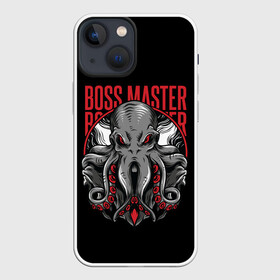 Чехол для iPhone 13 mini с принтом Ктулху ,  |  | animal | cthulhu | kraken | monster | ocean | octopus | sea | tentacles | животное | зверь | кальмар | кракен | ктулху | монстр | море | океан | осьминог | чудовище | щупальца