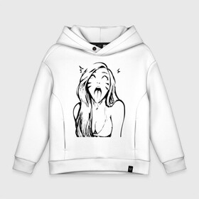 Детское худи Oversize хлопок с принтом Belle Delphine Ahegao , френч-терри — 70% хлопок, 30% полиэстер. Мягкий теплый начес внутри —100% хлопок | боковые карманы, эластичные манжеты и нижняя кромка, капюшон на магнитной кнопке | ahegao | belle delphine |  twich | ахегао | белле дельфин | белль дельфин | блогершка | стримерша | твич