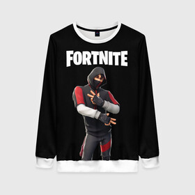 Женский свитшот 3D с принтом FORTNITE IKONIK (КАПЮШОН) , 100% полиэстер с мягким внутренним слоем | круглый вырез горловины, мягкая резинка на манжетах и поясе, свободная посадка по фигуре | fnchap2 | fortnite | fortnite 2 | fortnite x | ikonik | marshmello | иконик | маршмелло | фортнайт | фортнайт 2 | фортнайт глава 2