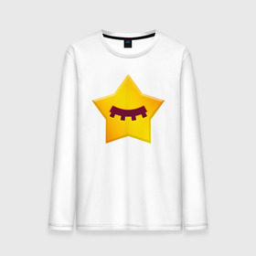 Мужской лонгслив хлопок с принтом BRAWL STARS - SANDY , 100% хлопок |  | Тематика изображения на принте: brawl | bull | colt | crow | game | games | leon | online | penny | poco | sandy | shelly | spike | star | stars | wanted | брав | бравл | браво | звезда | звезды | игра | игры | лого | онлайн | сенди | старс | сэнди