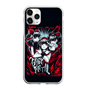 Чехол для iPhone 11 Pro Max матовый с принтом BABYMETAL БЕБИМЕТАЛ , Силикон |  | babymetal | j pop | japan | бэбиметал | дэт метал | каваий метал | моа кикути | судзука накамото | юи мидзуно | япония