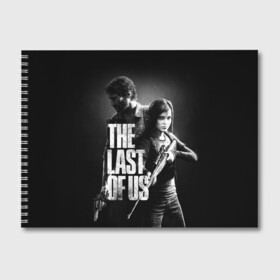 Альбом для рисования с принтом THE LAST OF US , 100% бумага
 | матовая бумага, плотность 200 мг. | fireflies | look for the light | the last of us | джоэл | игры | одни из нас | цикады | элли