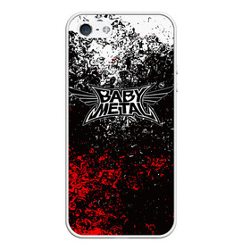 Чехол для iPhone 5/5S матовый с принтом BABYMETAL , Силикон | Область печати: задняя сторона чехла, без боковых панелей | Тематика изображения на принте: babymetal | j pop | japan | бэбиметал | дэт метал | каваий метал | моа кикути | судзука накамото | юи мидзуно | япония