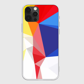 Чехол для iPhone 12 Pro Max с принтом BACKGROUND COLOR , Силикон |  | abstract | abstraction | color | geometry | paitnt | polygon | polygonal | psy | абстракция | геометрия | краски | неоновые | полигоны | психоделика
