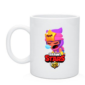 Кружка керамическая с принтом BRAWL STARS - SANDY , керамика | объем — 330 мл, диаметр — 80 мм. Принт наносится на бока кружки, можно сделать два разных изображения | Тематика изображения на принте: brawl | bull | colt | crow | game | games | leon | online | penny | poco | sandy | shelly | spike | star | stars | wanted | брав | бравл | браво | звезда | звезды | игра | игры | лого | онлайн | сенди | старс | сэнди