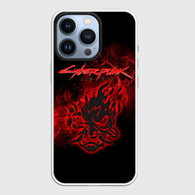 Чехол для iPhone 13 Pro с принтом Cyberpunk 2077. ,  |  | cbp | cyberpunk 2077 | игра | киберпанк 2077